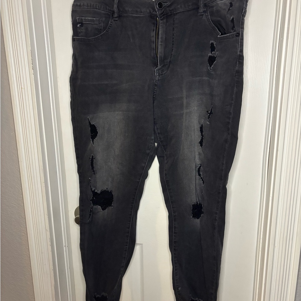 KanCan Charcoal Denim Jeans